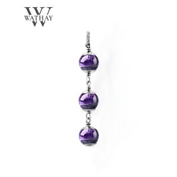 WATHAY Magic Stone | Ezüst medál ametiszttel