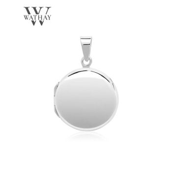 WATHAY LOCKET | Ezüst kör medál | Nyitható