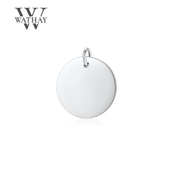   WATHAY CLASSIC SILVER | Ezüst medál | Kör közepes | Üzenet gravírozás 