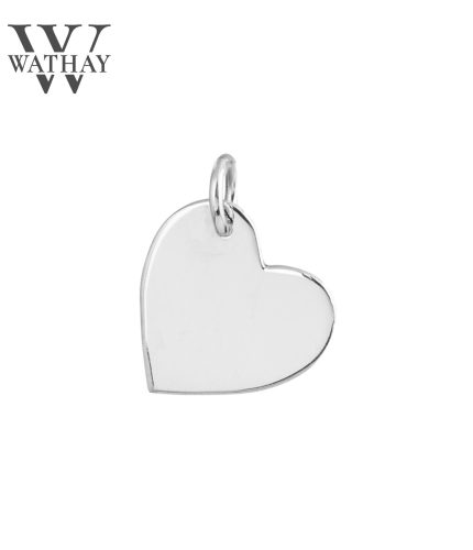 WATHAY CLASSIC SILVER | Ezüst medál | Szív | Üzenet gravírozás 