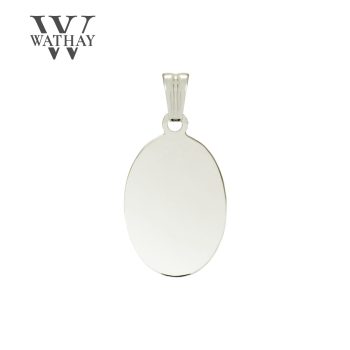   WATHAY CLASSIC GOLD | Fehérarany medál | Ovális kicsi | Üzenet gravírozás