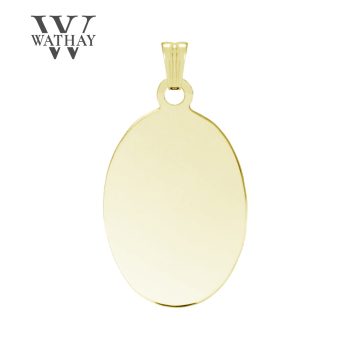   WATHAY CLASSIC GOLD | Sárgaarany medál | Ovális nagy | Üzenet gravírozás 