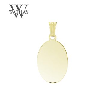   WATHAY CLASSIC GOLD | Sárgaarany medál | Ovális kicsi | Üzenet gravírozás