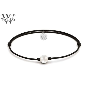 WATHAY Pearl  | Zsinóros karkötő 1 igazgyönggyel