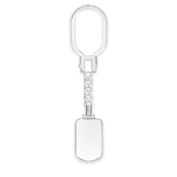 Gravírozható kulcstartó